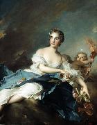 The Marquise de Vintimille as Aurora, Pauline Felicite de Mailly-Nesle Jjean-Marc nattier